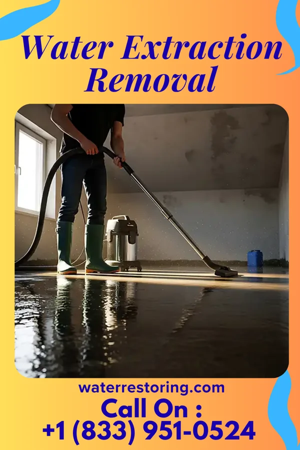 Water Extraction Removal in Central Gardens, TX
